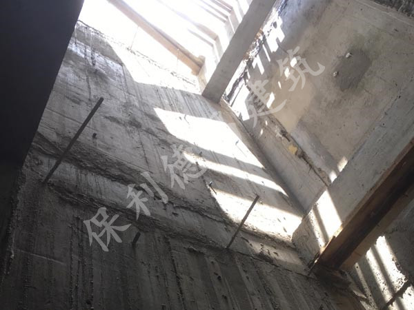 現(xiàn)澆施工現(xiàn)場